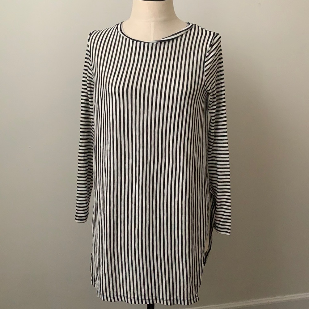 Long striped Zara tunic